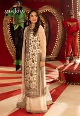 AJFO-11 EMBROIDERED NET UNSTITCHED 3 PCS